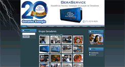 Desktop Screenshot of geraservice.com.br